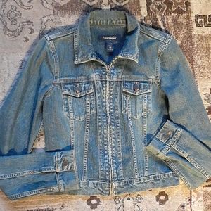 Abercrombie & Fitch Light Blue Denim Jacket